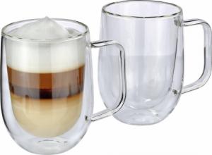 Cilio Szklanki do latte macchiato 2 szt. szkło borokrzemowe 0,3 l śred. 8,5 x 12 cm 1