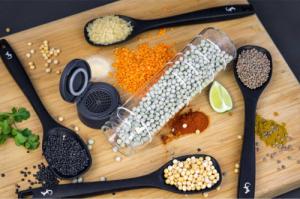 Lurch butelka do płukania ryżu i ziaren, szkło borokrzemowe, śred. 6,5 x 24,5 cm 5