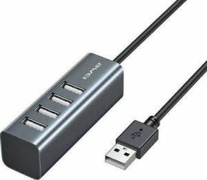 HUB USB Awei CL-122 4x USB-A 2.0 (6954284085434) 1