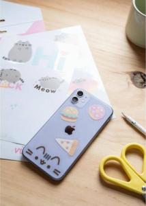 Pusheen Pusheen - Zestaw 16 naklejek na laptopa / smartfona z kolekcji Foodie 5