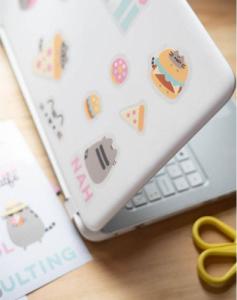 Pusheen Pusheen - Zestaw 16 naklejek na laptopa / smartfona z kolekcji Foodie 6