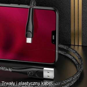 Kabel USB Usams USB-A - microUSB 1 m Czerwony (6958444983516) 2