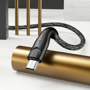 Kabel USB Usams USB-A - microUSB 1 m Czerwony (6958444983516) 4