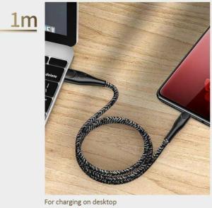 Kabel USB Usams USB-A - microUSB 1 m Czerwony (6958444983516) 6