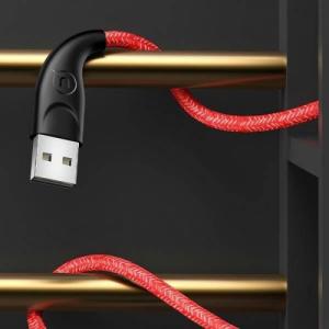 Kabel USB Usams USB-A - microUSB 1 m Czerwony (6958444983516) 7