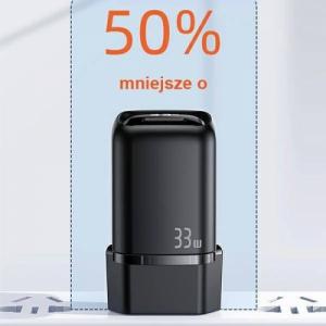 Ładowarka Usams USAMS Ład. siec. 1xUSB-C+1xUSB T46 33W (only head) PD3.0 +QC3.0 Fast Charging czarny/black CC152TC01 (US-CC152) 4