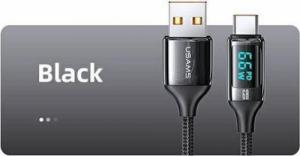 Kabel USB Usams USB-A - USB-C 1.2 m Czarny (6958444975412) 7