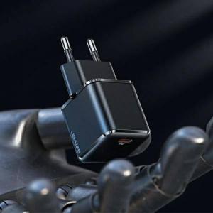 Ładowarka Usams USAMS Ład. siec. USB-C T45 30W PD3.0 +QC3.0 Fast Charging +kabel U63 USB-C/Lightning biały/white UXTZH02 (USAMS-UX) 4