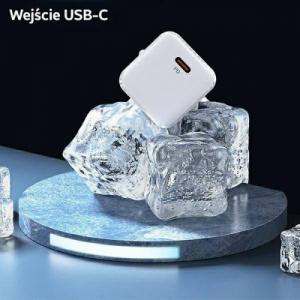 Ładowarka Usams USAMS Ład. siec. USB-C T45 30W PD3.0 +QC3.0 Fast Charging +kabel U63 USB-C/Lightning biały/white UXTZH02 (USAMS-UX) 5