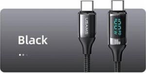 Kabel USB Usams USB-C - USB-C 1.2 m Czarny (6958444975450) 7