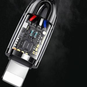 Kabel USB Usams USB-C - Lightning 1.2 m Czarny (6958444973111) 7