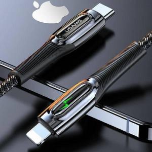 Kabel USB Usams USB-C - Lightning 1.2 m Czarny (6958444973111) 8