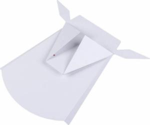 Kinkiet Abigail LAMPA ścienna ORIGAMI DEER-W Abigali metalowa OPRAWA kinkiet LED 6W 3000K jeleń biały 3