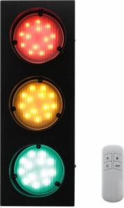 Kinkiet Abigail Kinkiet LAMPA ścienna STREET Abigali dekoracyjna OPRAWA sygnalizacja LED 15W z pilotem czarna 2