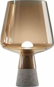 Lampa stołowa Abigail Stojąca LAMPA stołowa GOBLET TLS-E27 Abigali szklana LAMPKA nocna przydymiona 2