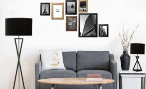 Lampa podłogowa Abigail LAMPA podłogowa SANDGLASS FSG-B-E27 Abigali stojąca OPRAWA abażurowa czarna 6