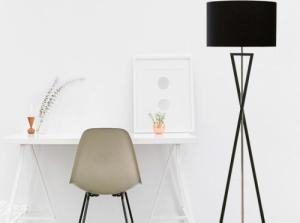 Lampa podłogowa Abigail LAMPA podłogowa SANDGLASS FSG-B-E27 Abigali stojąca OPRAWA abażurowa czarna 7