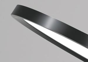 Lampa wisząca Abigail LAMPA wisząca DISC CHUA-16W-NW Abigali okrągła OPRAWA dysk LED 16W 4000K zwis czarny 2