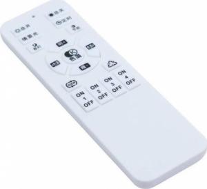 Lampa sufitowa Abigail Plafon LAMPA sufitowa MODERN MD1150-40-CY Abigali metalowa OPRAWA okrągła plafoniera LED 20W 3000K - 5000K z pilotem czarna 2