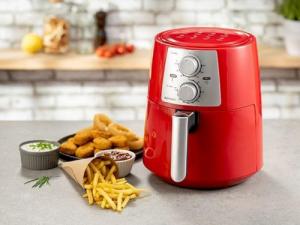 Frytkownica beztłuszczowa Delimano Wielofunkcyjna Frytownica Air Fryer Pro Czerwona Delimano 2