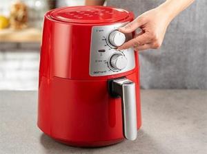 Frytkownica beztłuszczowa Delimano Wielofunkcyjna Frytownica Air Fryer Pro Czerwona Delimano 8
