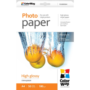 ColorWay Papier fotograficzny do drukarki A4 (PG180050A4) 1