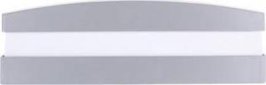 Kinkiet IDEUS Ścienna LAMPA ogrodowa SOLINA 03686 Ideus elewacyjna OPRAWA outdoor LED 8W 4000K z numerem domu IP54 szara 2