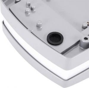 Kinkiet IDEUS Ścienna LAMPA ogrodowa SOLINA 03686 Ideus elewacyjna OPRAWA outdoor LED 8W 4000K z numerem domu IP54 szara 3