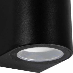 Kinkiet IDEUS Ogrodowy kinkiet GAMP 04016 Ideus elewacyjna lampa IP54 czarny 2