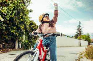 Woom Rower dziecięcy 4 microSHIFT Czerwony 16