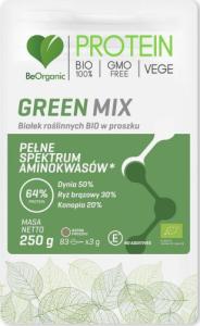 Beorganic BEORGANIC GREEN MIX BIAŁEK ROŚLINNYCH BIO 250G 1