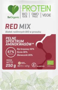 Beorganic BEORGANIC RED MIX BIAŁEK ROŚLINNYCH BIO 250G 1
