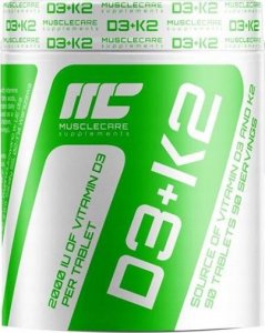 Muscle Care MUSCLE CARE D3+K2 90 TABS 1