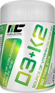 Muscle Care MUSCLE CARE D3+K2 90 TABS 3