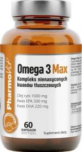 Pharmovit PHARMOVIT OMEGA 3 MAX 60 KAPS 1