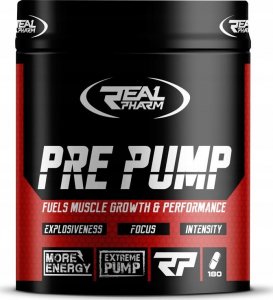 Real Pharm REAL PHARM PRE PUMP 180 TABS 1