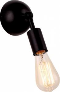 Kinkiet Kaja Ścienna LAMPA regulowana K-8040-1 Kaja industrialna OPRAWA metalowy kinkiet czarny 1