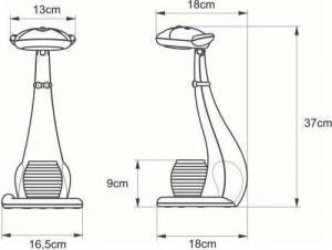 Kaja Lampka biurkowa LED (5901425500722) 2