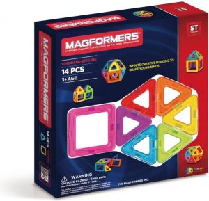 Magformers Układanka Magnetyczna 14 elementów - 36109 1