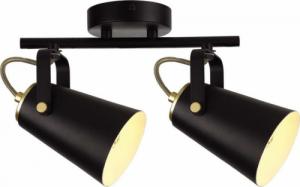 Lampa sufitowa Kaja Spot LAMPA sufitowa K-8115 Kaja metalowa OPRAWA regulowane reflektorki na listwie czarne 1