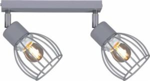 Lampa sufitowa Kaja Loftowa LAMPA plafon K-4585 Kaja sufitowa OPRAWA metalowe reflektorki regulowane szare 1