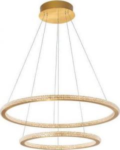 Lampa wisząca Luces Exclusivas Wisząca LAMPA modernistyczna MONTE LE41691 Luces Exclusivas okrąga OPRAWA metalowy ZWIS glamour LED 56W 2926K pierścień ring 1