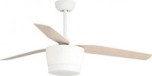 Lampa wisząca Luces Exclusivas LAMPA sufitowa LE42556 Luces Exclusivas drewniana OPRAWA lampowentylator LED 18W 3000K plafoniera wiatrak czarny drewno 2