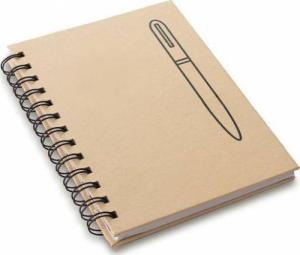 Kemer Notes z magnesem na długopis Attract, beżowy 1