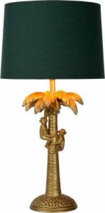 Lampa stołowa Lucide Dekoracyjna LAMPA biurkowa EXTRAVAGANZA COCONUT 10505/81/02 Lucide abażurowa LAMPKA orientalna na stół małpki zielone złote 1