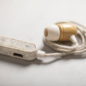 Słuchawki Upominkarnia Bambusowe Białe 3