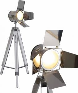 Lampa podłogowa Nave Polska Studyjna LAMPA podłogowa HOLLY 2055323 Nave reflektorowa OPRAWA metalowa na trójnogu biała 1