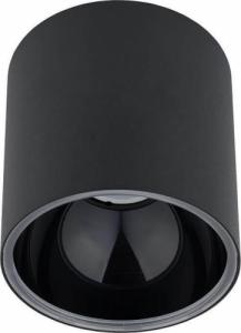 Lampa sufitowa Nowodvorski LAMPA natynkowa HALO 8196 Nowodvorski metalowy plafon spot tuba sufitowa czarna 1