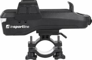 inSPORTline Uchwyt rowerowy na telefon z powerbankiem / latarką / klaksonem / bezprzewodową ładowarką inSPORTline Keporfun 4000mAh 5
