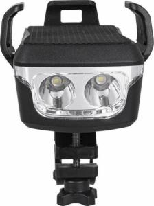 inSPORTline Uchwyt rowerowy na telefon z powerbankiem / latarką / klaksonem / bezprzewodową ładowarką inSPORTline Keporfun 4000mAh 6